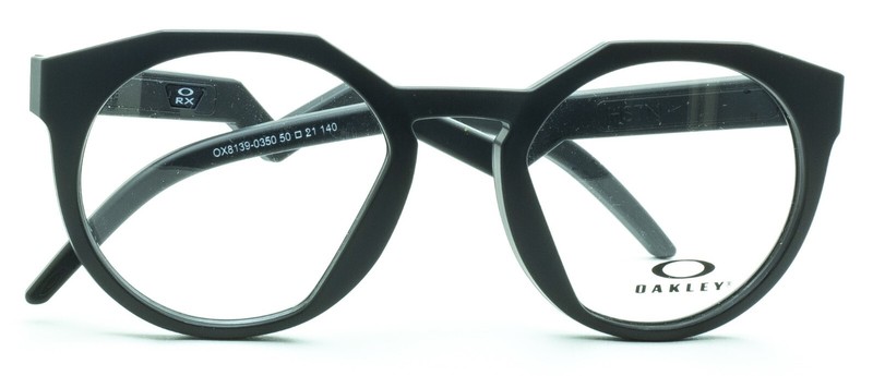 OAKLEY HSTN OX8139-0350 Matte Carbon 50mm Eyewear RX Optical Glasses Frames New gallery