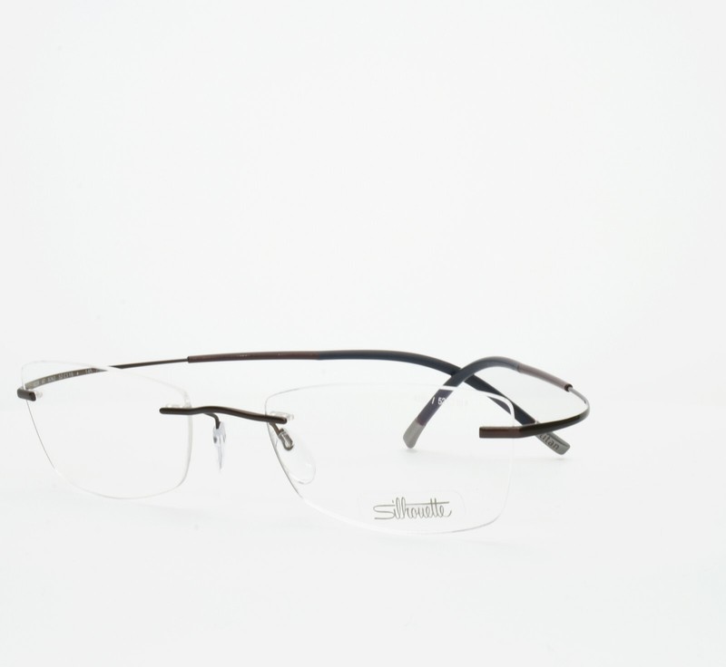 SILHOUETTE Rimless Eyeglasses 52mm 4339 40 6062 52-19-145 Brand New gallery
