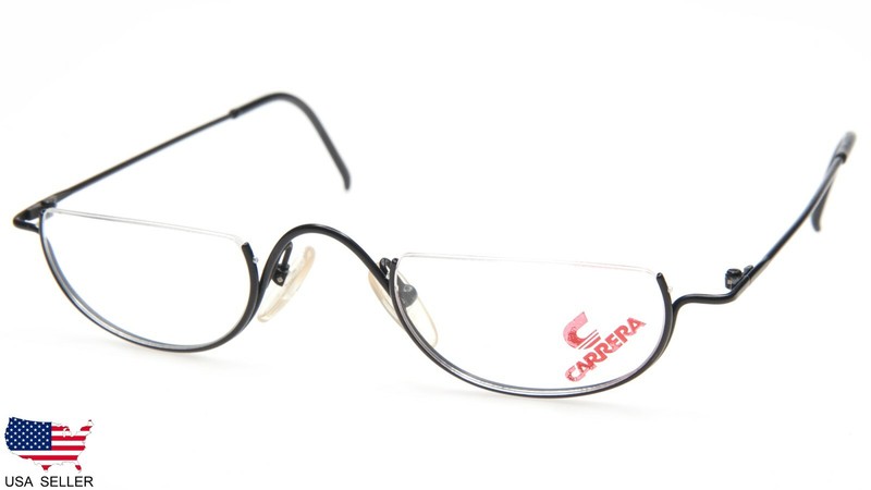 NEW CARRERA CA4935 90E BLACK VINTAGE EYEGLASSES GLASSES 44-25-140 B26mm AUSTRIA