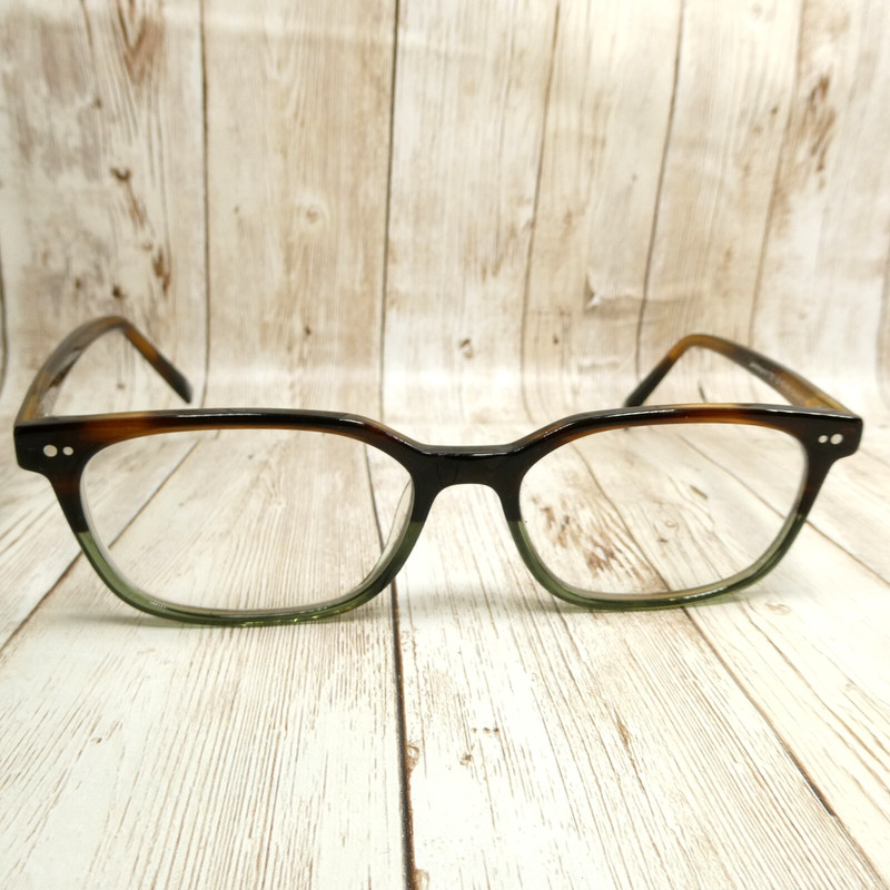 Warby Parker Brown Green Fade Eyeglasses FRAMES ONLY - Lawrence M723 52-16-145 gallery