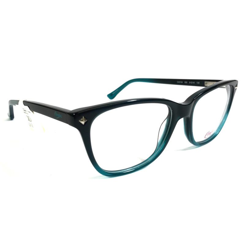 Candie's Eyeglasses Frames CA0134 005 Teal Blue Black Fade Cat Eye 51-16-135 gallery