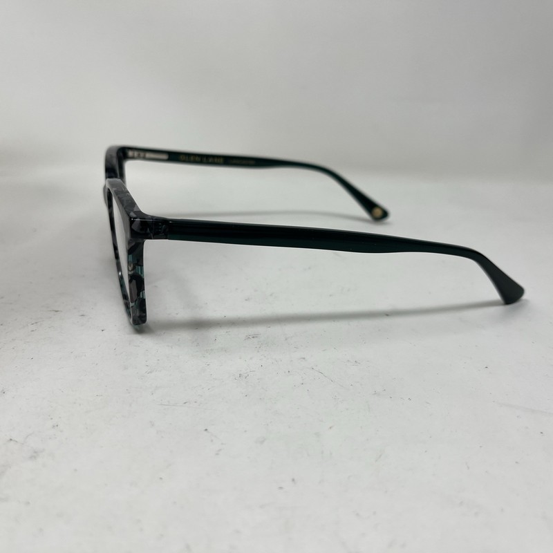 GLEN LANE EYEWEAR LANCASTER SGE 51-18-135 GRAY GREEN W/ POLARIZED SUN CLIP JW42 gallery