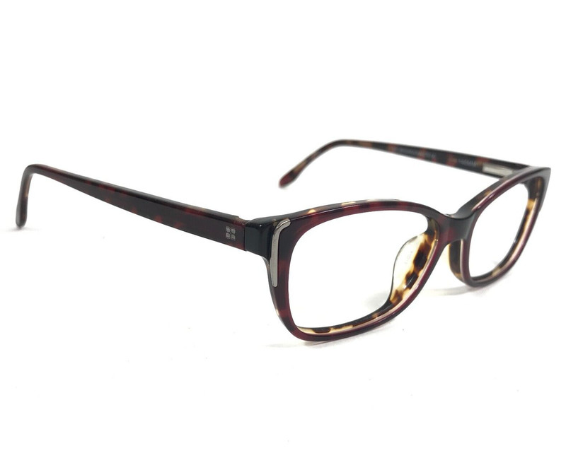 BCBGMAXAZRIA Eyeglasses Frames ADDISON WINE Tortoise Laminate Cat Eye 51-15-140 gallery