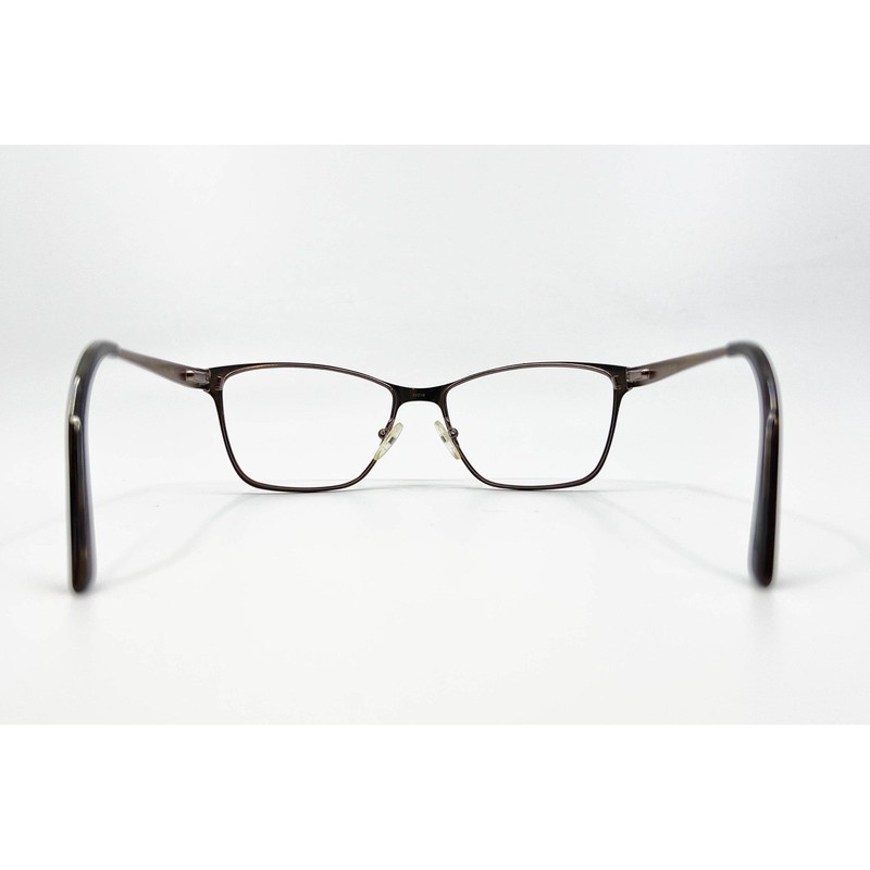 Jill Stuart Eyeglasses Women Brown JS 326-1 Textured Temple 52-16-135 gallery