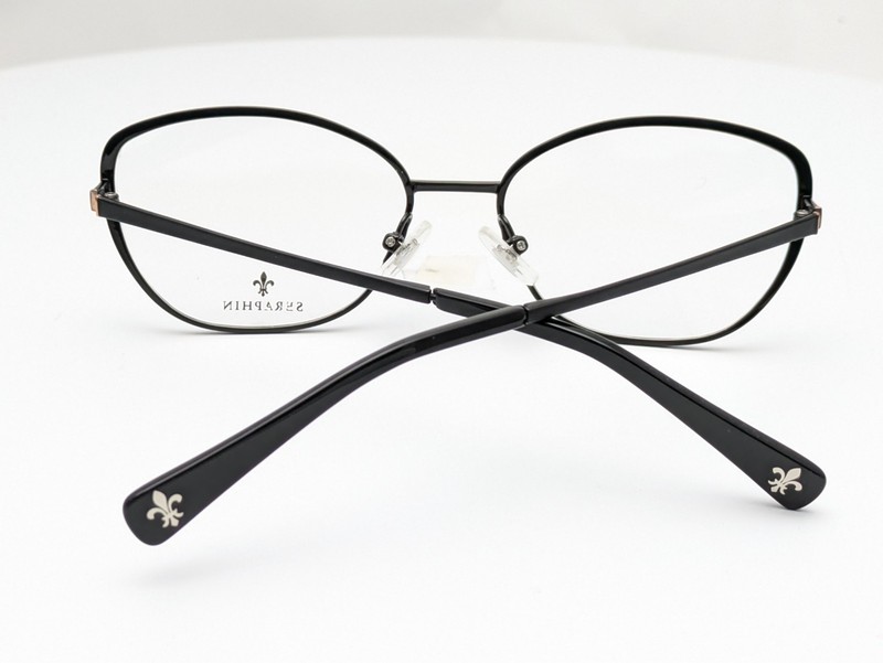 Seraphin Coronet 8523 Black Women's Eyeglasses Frames 54-17-140 gallery