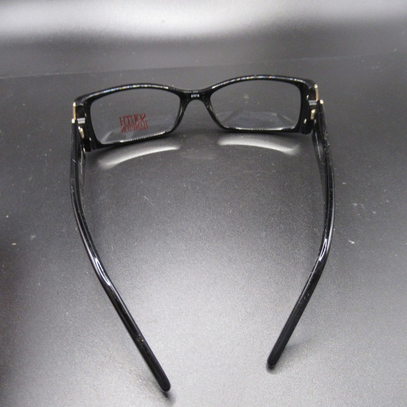 South Hampton SH918 BK Women's Black Full Rim Eyeglass Frames 51-15-135 gallery