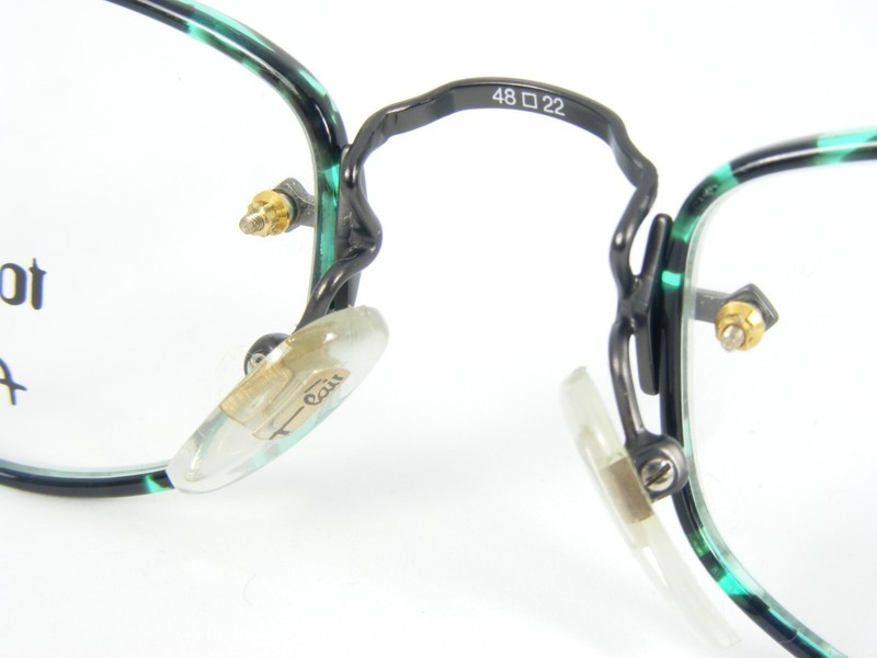 TOP TEN by Flair 537 COL 727 GREEN /OTHER EYEGLASSES GLASSES 48-22-140mm Germany gallery