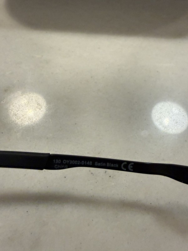 Oakley Steel Plate XS OY3002-0148 Satin Black Eyeglasses Frames 48-15 130 Kids gallery