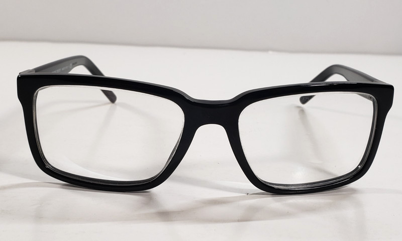Burberry B2090 3241 55/17/140 Black Plaid Frame Glasses Italy w/ Case Authentic gallery