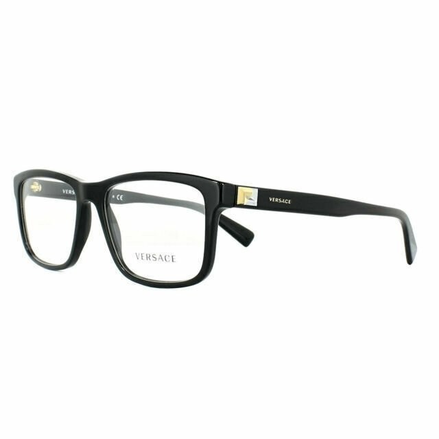 Versace Men's black Eyeglasses 0VE3253 55mm gallery