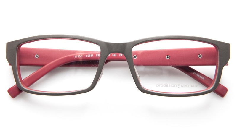 NEW PRODESIGN DENMARK 1715-1 c.6531 DARK GREY EYEGLASSES 53-17-140 B31mm Japan gallery