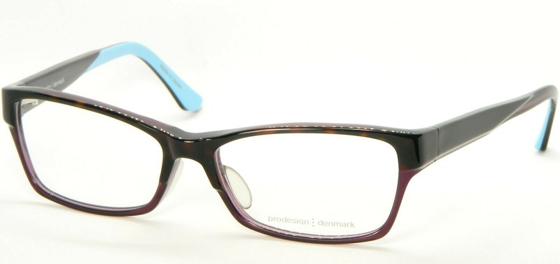 NEW PRODESIGN DENMARK 4663 1 5432 TOP DARK TORTOISE /PLUM EYEGLASSES 55-15-135mm