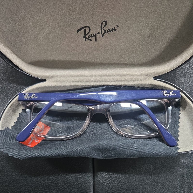 Ray Ban Eyeglasses RB 5228 Women Brown 2126 Full Rim Plastic Glasses Frames gallery