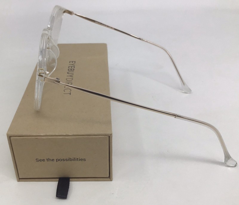Eyebuydirect Amity 51-19-145 C4 Clear Plastic Eyeglasses FRAMES ONLY D10 gallery