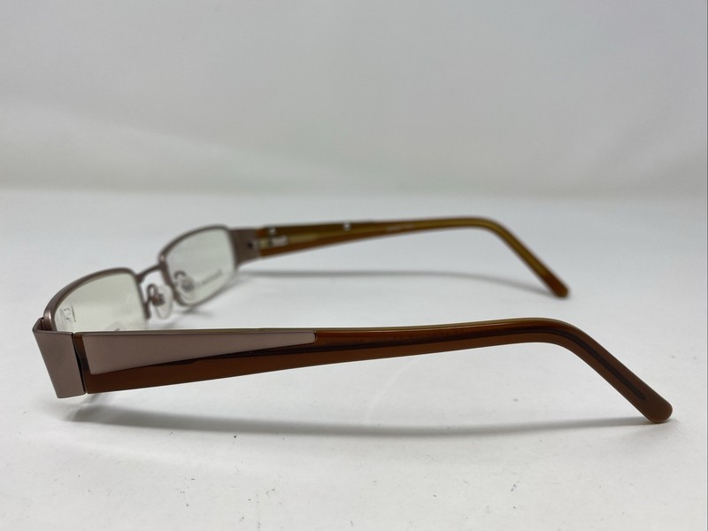Tokio Eyewear 1691 Brown 48-18-135 Metal Half Rim Eyeglasses Frame MM39 gallery