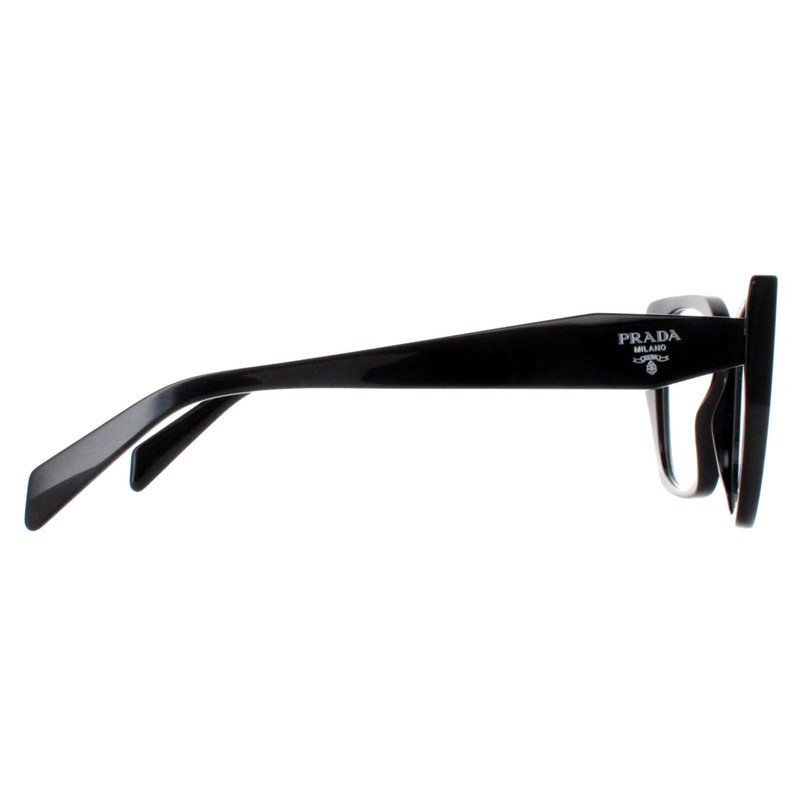 Prada Eyeglasses PR18WV 1AB1O1 Black Women gallery