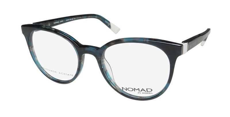 NEW MOREL NOMAD 3035N EYEGLASS FRAME PLASTIC FULL-RIM 49-18-135 BB011 WOMENS