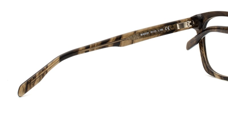 Maui Jim MJO 2121-20B Eyeglasses Glasses Crystal Brown Black Marble 51-21-145 gallery