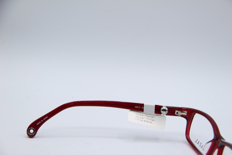 NEW BELLA BY GAZAL COL.C RED AUTHENTIC EYEGLASSES 51-17 gallery