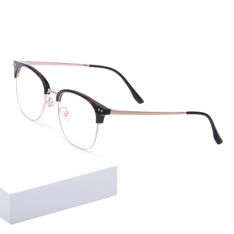 Unisex Classic Oversize Full Rim TR90 & Metal Eyeglasses Optical Frame 53-19-146 gallery