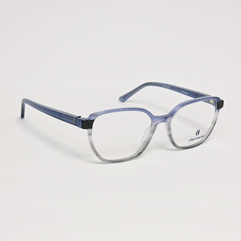 Charmossas Douala Women's Geometric Glasses in Violet / Crystal Fade | 52mm gallery