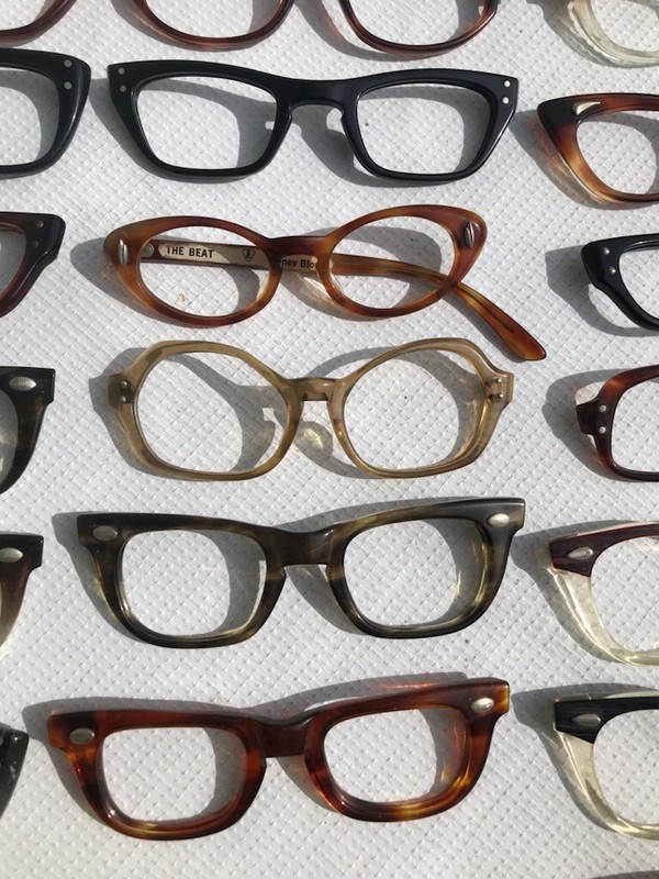 NOS VTG Lot of 26 Pcs. 1950's 1960's Children's Eyeglasses Fronts B&L A/O Shuron gallery