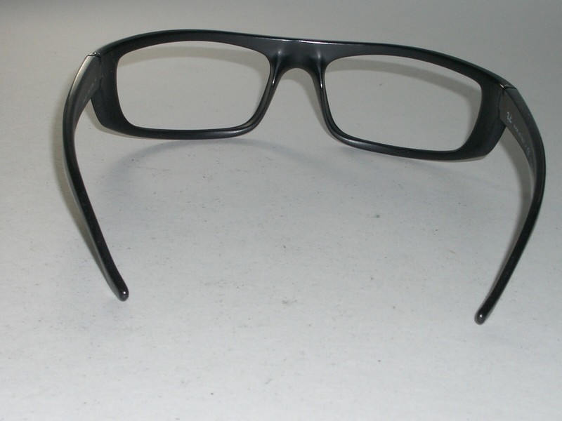 RAY BAN RB4053 601-S/9A MATTE BLACK SPORT WRAP SUNGLASSES/EYEGLASS FRAMES ONLY gallery