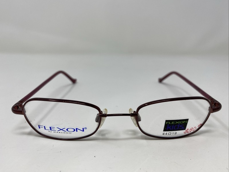 FLEXON Kids 107 ROCKIN RED 44-19-125 Meta Full Rim Eyeglasses Frame CB50
