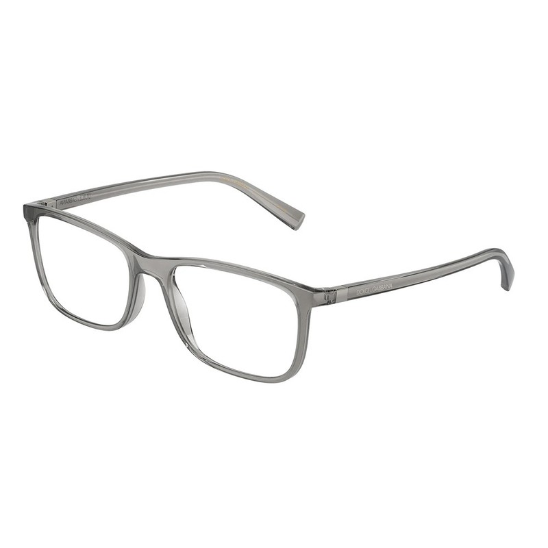 Dolce & Gabbana DG 5027 3160 Transparent Grey Plastic Pillow Eyeglasses 55mm