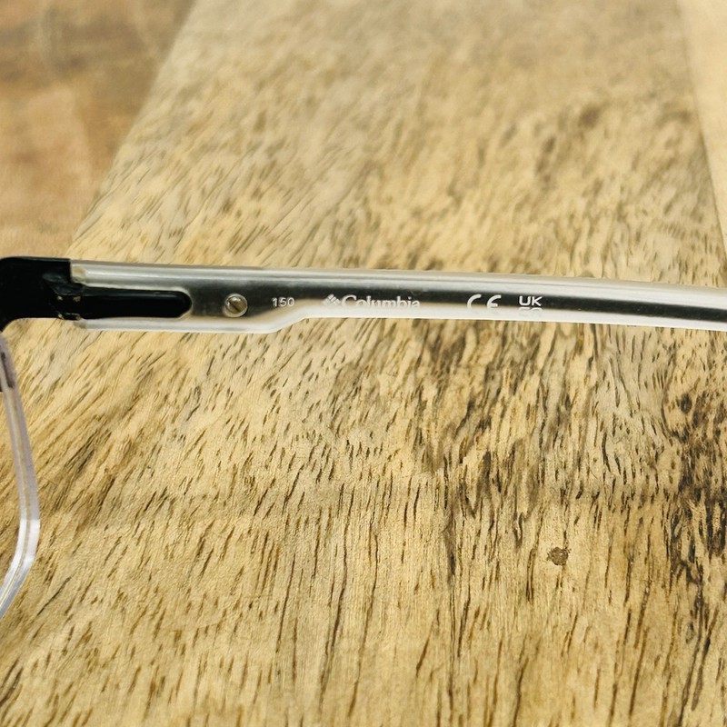 COLUMBIA C3015 002 BLACK HALF FRAME CLEAR AUTHENTIC FRAMES EYEGLASSES 59 16 150 gallery