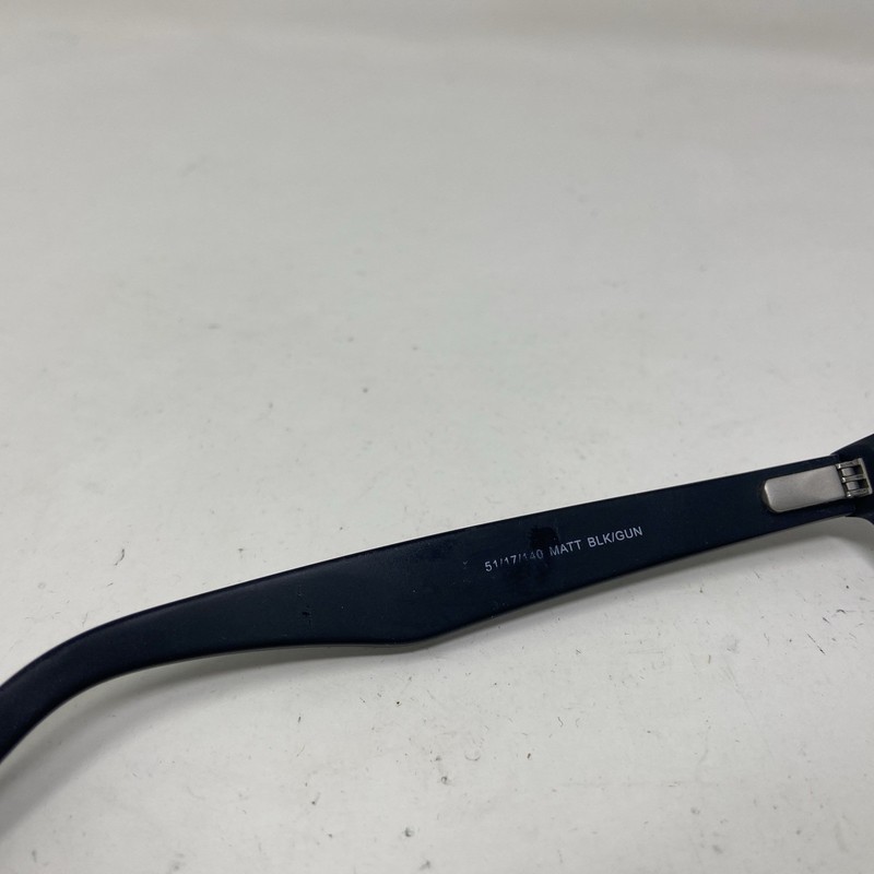 Ernest Hemingway 4629 51/17/140 Matte Black Gunmetal Flex Hinge Eyeglasses M391 gallery