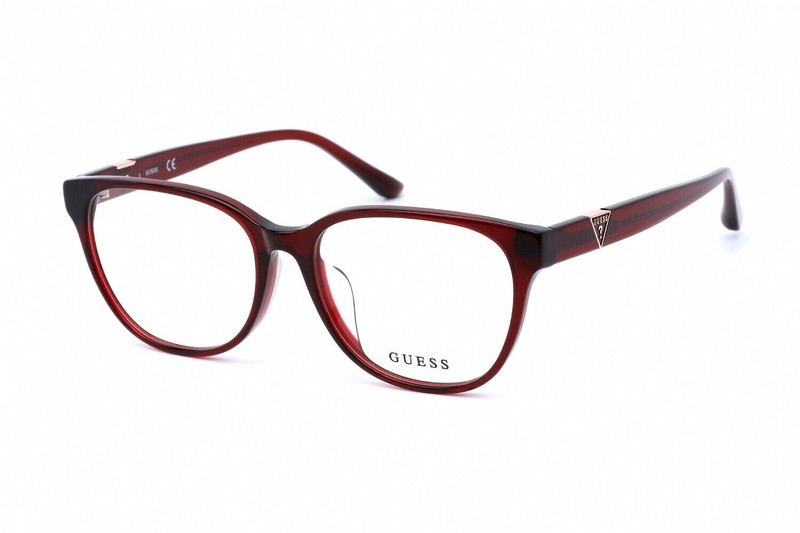GUESS GU2865-D 069 Red Burgundy Plastic Optic Eyeglasses Frame 54-16-145 As. Fit gallery