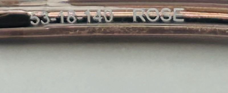 BULOVA Eyeglasses Frames 53-18-140 Retsil Rose gallery