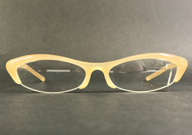 Reiz Augenspiel Eyeglasses Frames S-030 Col 25 Nude Gold Oval Half Rim 50-17-140 gallery