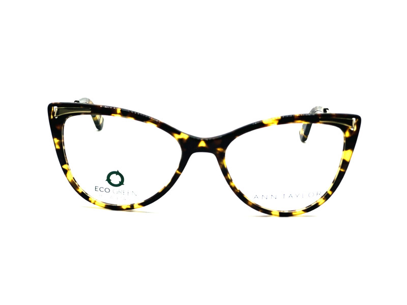 ANN TAYLOR AT340 C01 TORTOISE/ LIGHT GOLD WOMEN EYEGLASSES 52MM 17 135 gallery