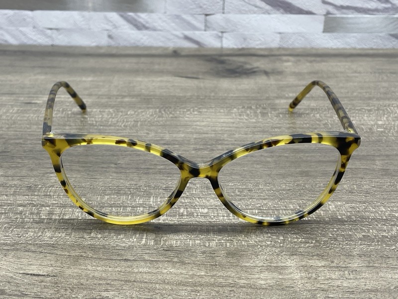 Saint Laurent SL-261 004 Vintage Havana Amber Eyeglasses Frames 53[]15/140 gallery