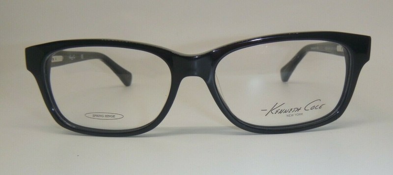 Kenneth Cole New York KC205 Black 001 Plastic Eyeglasses Frame 54-15-135 RX