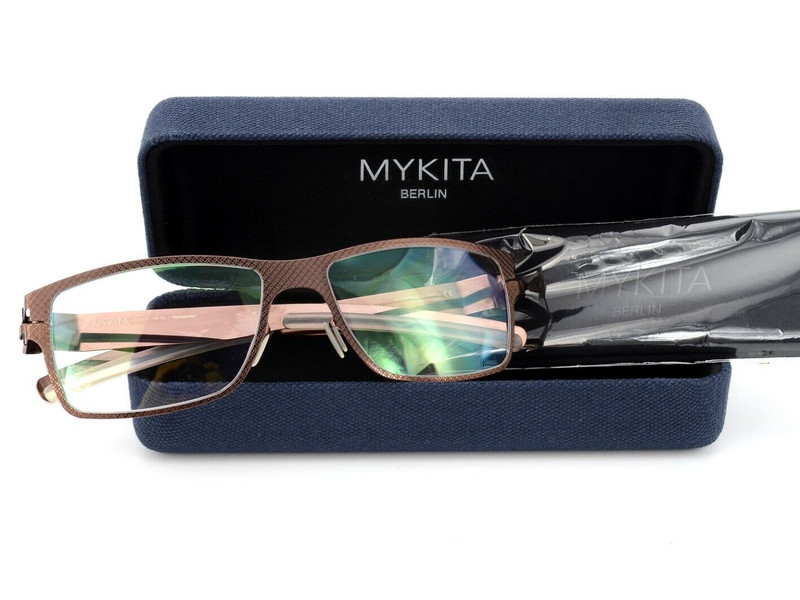 MYKITA Glasses Frame No.1 Bernhard 55-18 140 col99 Copper Pattern Steel Mann M-L