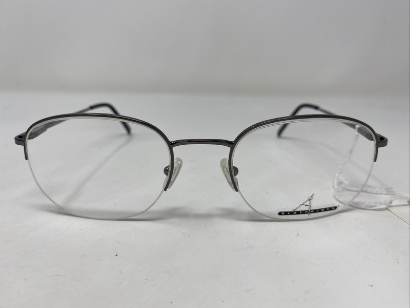 Blueprints BP 4 Gunmetal 55-21-145 Metal Half Rim Eyeglasses Frame GU21