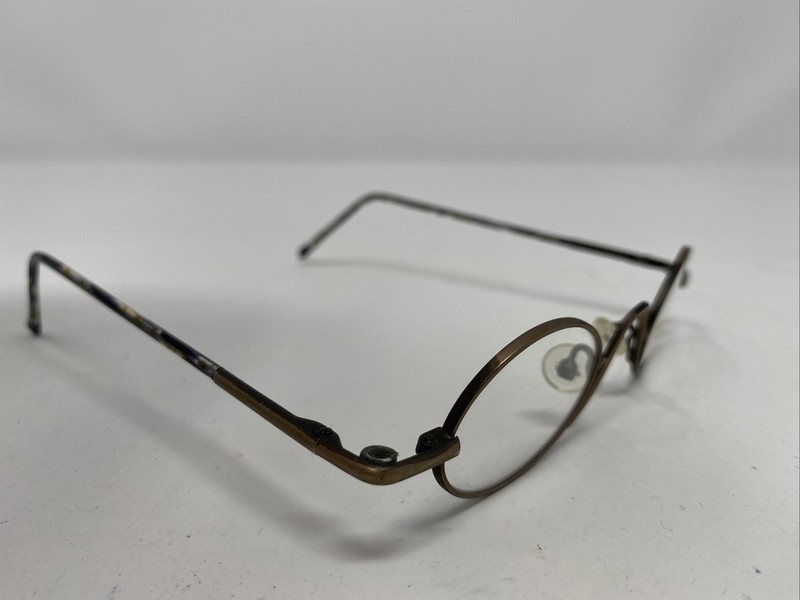 Panna Japan 8042 MA22 38-18-135 Demi Brown Metal Full Rim Eyeglasses Frame RD66 gallery