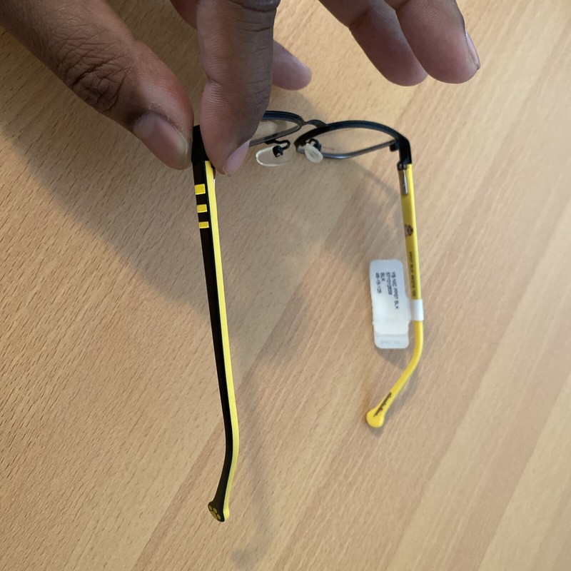 Nickelodeon Paw Patrol Kids Eyeglass Frames PP07 NIC 46-15-125 Black/ Yellow NWT gallery