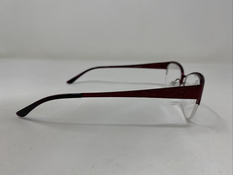 Rims Eyewear R3 1069 Burgundy 51-16-135 Metal Half Rim Eyeglasses Frame QA61 gallery