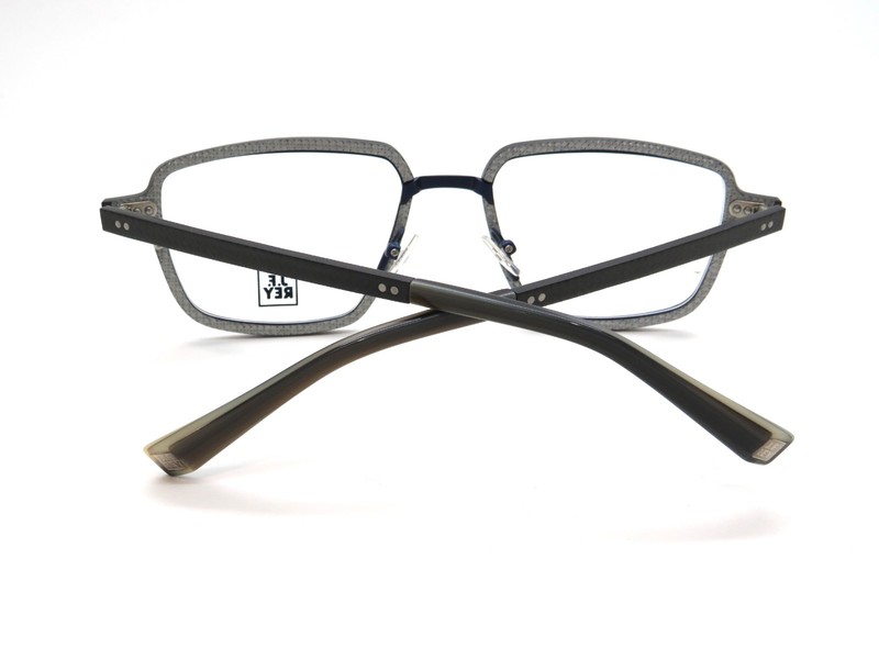 J.F. REY JF3046 2802 Grey/Silver Carbon 55mm Authentic Eyeglasses gallery