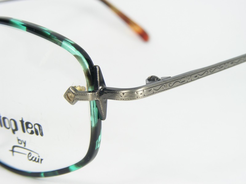TOP TEN by Flair 537 COL 727 GREEN /OTHER EYEGLASSES GLASSES 48-22-140mm Germany gallery