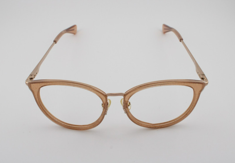 NEW KATE SPADE ELIANA/G 000 GLITTER ROSE GOLD EYEGLASSES FRAMES WOMEN 52-18-140 gallery