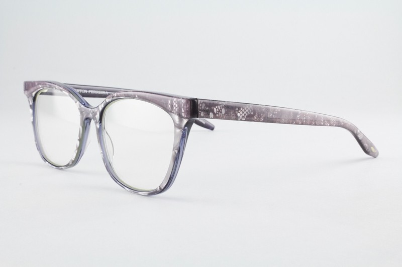 Rare Authentic Barton Perreira CALLAS PSG 50mm Gray Marble Purple Cat Eye Japan gallery