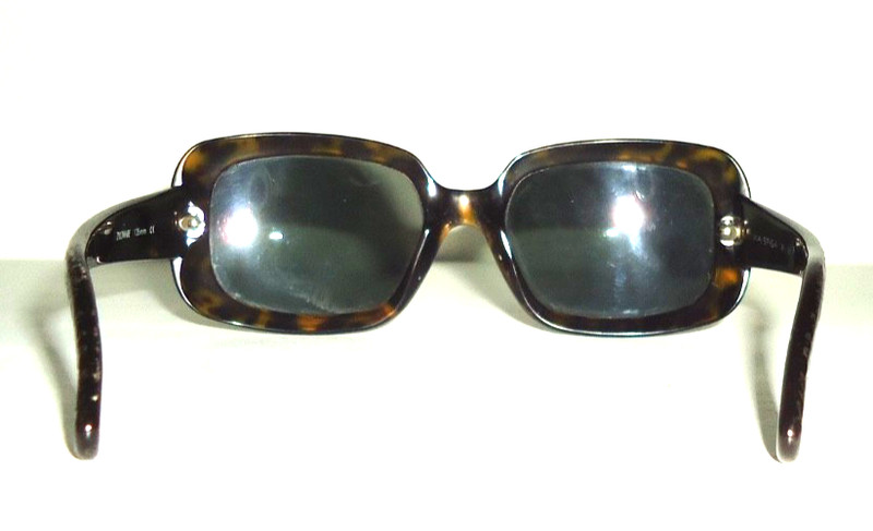 Vintage-80s VIA-SPIGA 0-S--58H ZULOWARE 135mm Brown Eyeglasses Plastic Frame gallery