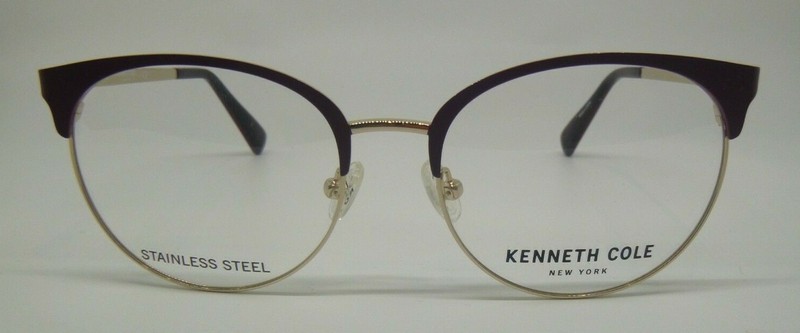 Kenneth Cole New York KC0289 Purple 067 Metal Optical Eyeglasses Frame 53-17-140