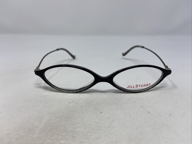 JILL STUART JS-128-3 46-15-135 BLACK GREY FULL RIM EYEGLASSES FRAME BJ82