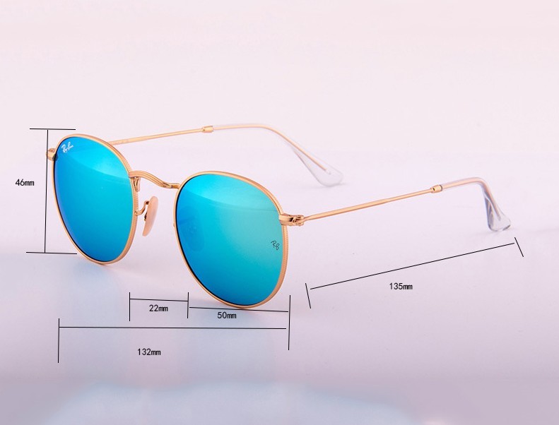 Ray-Ban RB3447 Classic Wayfarer Sunglasses Tempered Glass 50/22 mm gallery
